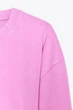 Женская футболка WASHED EFFECT Zara, цвет розовый, размер S - изображение 7