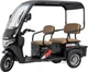 Электроскутер Трехколесный Crosser TR7 VAGON (1000W, 72V,24Ah) Черный - изображение 5