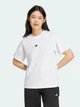 Футболка хлопковая женская Adidas Essentials Small Logo Cotton Sportswear JC5944 L White/Black (4067905788071) - изображение 1