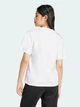 Футболка хлопковая женская Adidas Essentials Small Logo Cotton Sportswear JC5944 L White/Black (4067905788071) - изображение 2