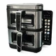 Аерогриль Rainberg RB 2331 4800W з двома чашами 7,5+7,5 л сенсорне управління - зображення 7