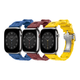 Стильный ремешок Hermes для Apple Watch размеры 41мм/Watch 40 мм/Watch 38 мм Black - изображение 2