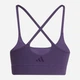 Спортивный топ для фитнеса женский Adidas All Me JL5544 XL Фиолетовый (4068811362898) - изображение 15