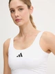 Спортивный топ для фитнеса женский Adidas Optime Bra Tank JZ6028 M White (4068809555332) - изображение 10
