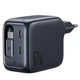 Зарядне мережеве Baseus E0121E00 EnerCore CJ11 Fast Charger 2хType-C 67W + вбудований кабель Type-C 0.8М Чорний - изображение 1
