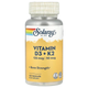 Вітамін D3 і К2, SOLARAY "Vitamin D3 + K2" без сої (120 капсул) - зображення 1