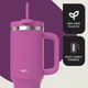 Термокухоль з соломинкою Contigo 40oz Streeterville Tumbler Stainless Steel 1.18 л Galactic - зображення 6