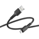 Кабель для зарядки и обмена данными USB Ridea RC-CO10 CommonPro 60W (20V/3A) USB/Type C 1 метр Черный - изображение 3
