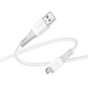 Кабель USB Ridea RC-SI35 SiliconePro Micro 3A Бiлий - изображение 5