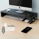 Підставка для монітора з USB-хабом 4xUSB MLT MonStand Black - зображення 1