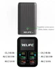 Швидкий зарядний пристрій RELIFE Q4 / 2xUSB QC / 2xType-C PD / TFT дисплей / 72W Max / Blue - зображення 7