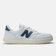 Білі шкіряні кеди New Balance T500 39,5 (6,5) 24,5 см (U5002D3) - зображення 1