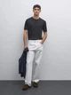 Футболка мужская Massimo Dutti cotton silk M черный - изображение 2