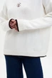 Светр з принтом S012 2508369192110 L/XL Молочний - изображение 6