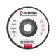 Диск шлифовальный лепестковый, 125×22 мм, зерно K60, 13300 об/мин INTERTOOL BT-0206 - изображение 1
