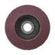 Диск шлифовальный лепестковый, 125×22 мм, зерно K100, 13300 об/мин INTERTOOL BT-0210 - изображение 2