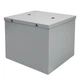 Аккумуляторный корпус металлический LogicPower 224x197x182 мм 12V 90Ah Steel Grey - изображение 1