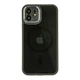 Чохол Creative TPU PC Metal Calais із MagSafe для Apple iPhone 12 Black - зображення 1