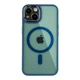 Чохол Creative TPU PC Metal Calais з MagSafe для Apple iPhone 13 Dark Blue - зображення 1