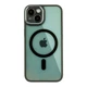 Чохол Creative TPU PC Metal Calais із MagSafe для Apple iPhone 15 Black - зображення 1
