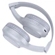 Беспроводные наушники с микрофоном Hoco W46 Charm BT Bluetooth 5.3 / AUX / 200 мАг Grey - изображение 4