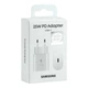 Зарядний пристрій Type-C PD 3.0 PPS Max 25W для Samsung S20 S21 A53 A73 A33 A13 A12 A52 A72 S20 FE Note 10 Lite M31s M51 A90 White - зображення 3