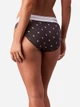 Трусики слипы женские хлопковые Calvin Klein QF8520-3JL XS Темно-серые (014056478676) - изображение 2