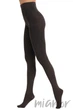 Теплые мягкие колготки из вискозы Giulia Cashmere Touch 180 2 Шоколад - изображение 4