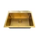 Мойка Mixxus MH5843 Micro Decor Brushed Gold (3.0/0.8) из нерж. стали (цвет матовое золото) (MI8218) - изображение 4