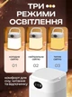 Ночник на аккумуляторе настольный светильник с часами детский беспроводной аккумуляторный VMHouse светодиодный led фонарь настольная лампа в спальню для чтения с пультом ДК 8 цветов (0280-0001) - изображение 3