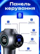 Перкуссионный массажер для тела пистолет для массажа спины мышц 2000 mAh VMHouse массажный ручной пистолет для шеи рук электромассажер ударный для ног вибрационный антицеллюлитный 99 режимов 8 насадок с кейсом темно-серый (0279-0001) - изображение 7