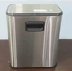 Відро для сміття з плавним закриттям прямокутне MIXXUS CUBIC-TC0105 SS COLOR 5л (колір нержавійка) (MI7088) - зображення 3