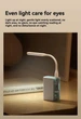USB LED лампа CUKTECH (ZMI) LED 2 AL003 для ноутбука Power Bank портативная светодиодная 5 режимов гибкая Black - изображение 4