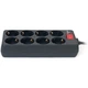 Сетевой фильтр питания REAL-EL RS-8 Protect 5m, black (EL122300024) - изображение 5