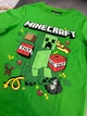 Футболка Minecraft 4/6 років 110-116 см Зелений - зображення 4