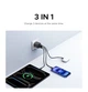 Зарядний пристрій UGREEN X515 30W 3-Ports GaN Fast Charger - зображення 3