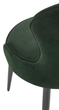 Krzesło do kuchni i salonu Halmar V-CH-K/366-KR-C.ZIELONY Ciemnozielone Velvet (5905248118799) - obraz 4
