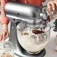 Кухонный комбайн KitchenAid Artisan 4,8 л 5KSM125ECU с откидным блоком серебристый - изображение 2