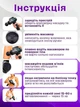 Перкуссионный массажный пистолет для тела спины мышц UnA ручной для шеи электромассажер ударный для ног вибрационный антицеллюлитный 99 уровней мощности 8 насадок с кейсом черный (282.0001) - изображение 12