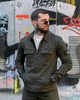 Костюм Stone Island хакі PA5073, стрейч котон, на блискавці, чоловічий спортивний комплект L - зображення 8