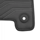 Коврики в салон Inliner Geometric Design для Ford F-150 '20- SuperCrew из экокожи серые с белой нитью (комплект) - изображение 5