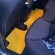 Коврики в салон Kinetic для Mazda 3 '09-13 EVA-полимерные желтые с черной тесьмой с мет. подпятником (комплект) - изображение 4