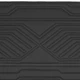 Коврик в багажник Inliner Geometric Design для Volkswagen Tayron '25- 7 мест из экокожи черный - изображение 3