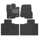 Коврики в салон Optimal для Ford F-150 '20- SuperCab текстильные серые (комплект) - изображение 1