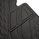 Коврики в салон Inliner Wave Style для BMW 3 F30/F31 '12-19 sDrive из экокожи черные с бежевой нитью (комплект) - изображение 6