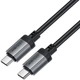 Кабель USB 2.0 Type-C M-M, 1.2 м, 60W aluminum alloy Black, C20-03 Acefast - зображення 2