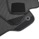 Коврики в салон Inliner Geometric Design для Audi A7 4G7 '10-17 из экокожи черные с коричневой нитью (комплект) - изображение 9