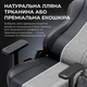 Крісло ігрове Anda Seat Kaiser 3E XL Black Fabric - изображение 11