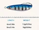 Набір блешень незачепляйка Minnow Spoon 60 мм 7.2 грамів 5 шт - зображення 7