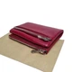 Шкіряний гаманець Genuine Leather бордовий 1835-166 d.red - изображение 3
